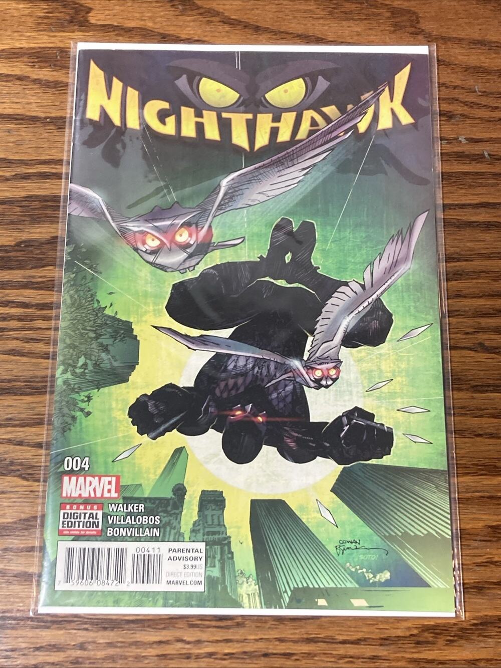 Nighthawk #4 Oct. 2016 Marvel Comics